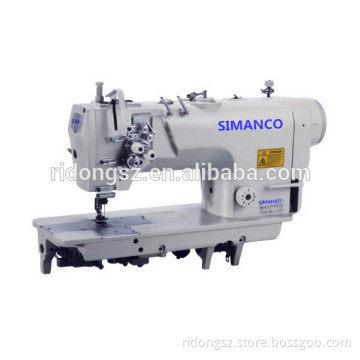 JG-8450D HIGH SPEED DIRECT DRIVE TWO NEEDLE LOCK STITCH MACHINE WITH SPLIT BAR FOR TURN STITCH